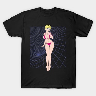 Hot Anime Chick Giant Bazoinkers All Bouncing Around And Stuff T-Shirt